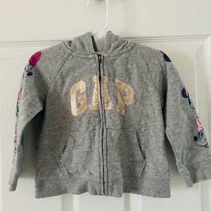 Baby Gap x Disney Zip-Up Hoodie – 2T (Toddler Girl)